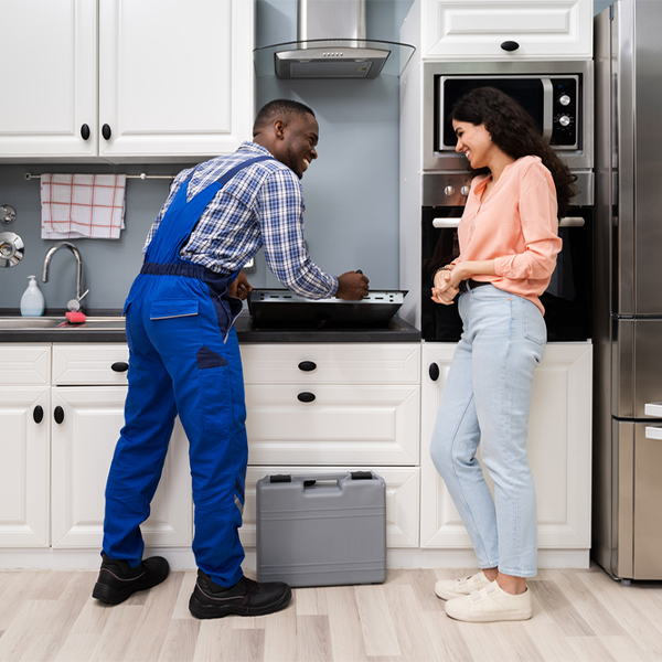 how long does it typically take to complete cooktop repair services in Town of Pines IN